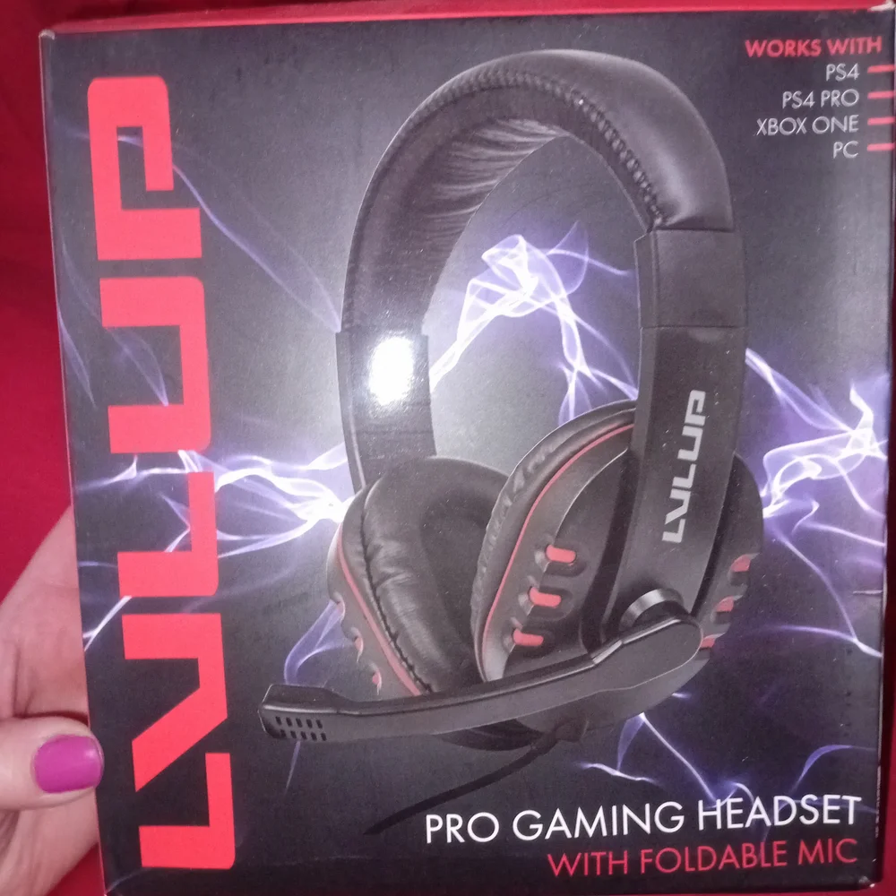 Gaming Headset with Microphone - Black